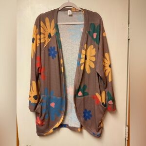 Floral Patterned Women's Sweater